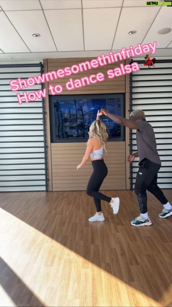 Phil Hawes Instagram - #showmesomethinfriday We got @katekapshandy a former professional cheerleader for the @jets and 4x US salsa dancing Champion showing us how to move! Fellas try it out and thank me later #jerseycity #salsa #dancing #rizz #nohype #ufc Jersey City, New Jersey