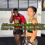 Phil Hawes Instagram - 🚨 #showmesomethinfriday 🚨 ⁉️ WHO? @natwondergirl 🚨 ⁉️ What? How to set up a body shot see you next week 👊🏾 #muaythai #nohype #tech #ufc 📸 @gumby_bjj Southside MMA Thailand