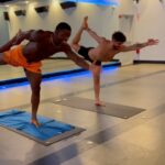 Phil Hawes Instagram - 🚨 #showmesomethinfriday ⁉️ Who: @yogajoint instructor kami ⁉️ What: The dancers pose 🧘🏾‍♂️ Ps: My pastor watches so wanted to behave this week 🤦🏾‍♂️😅. Back to your scheduled programming next week 🍑 😜 #showmesomethinfriday #nohype #yoga #dancer #pose #justjokes Boca Raton, Florida