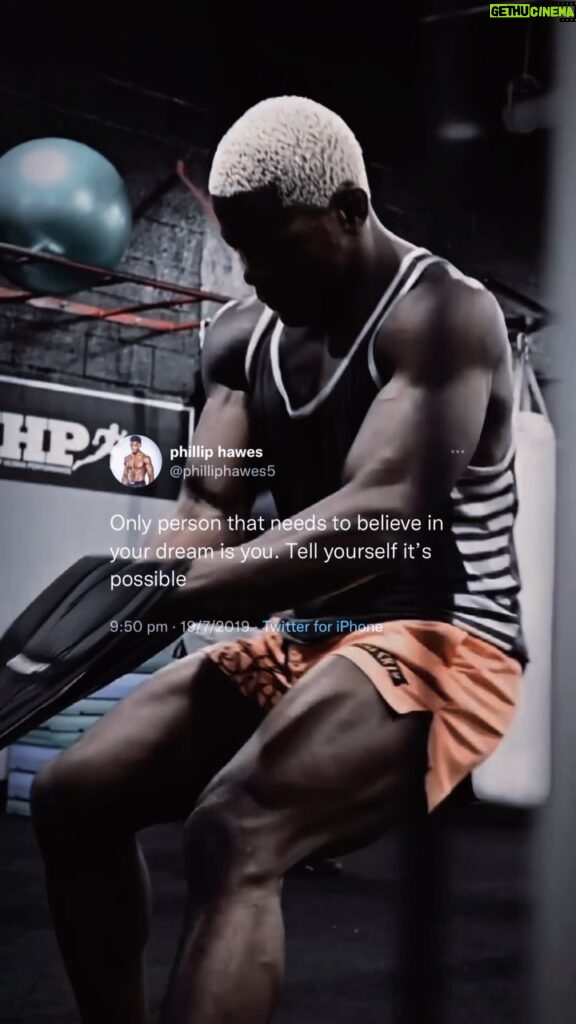 Phil Hawes Instagram - “Only person that needs to believe in your dreams is you, tell yourself it’s possible” 💪 @philliphawes @fightcharge 🎥 - @ihpfit ————————————————— 𝘛𝘏𝘐𝘚 𝘐𝘚 𝘍𝘐𝘎𝘏𝘛𝘊𝘏𝘈𝘙𝘎𝘌 Follow @fightcharge ⚔️🇦🇺 ——————————————————— #boxing #mma #kickboxing #muaythai #ufc #bjj #fight #dedication #jiujitsu #fighter #muscle #judo #karate #abs #success #fitnessmodel #gymlife #instafit #martialarts #fitnessaddict #wrestling #strong #ko #knockout #cardio #shredded #taekwondo #boxeo #determination #motivation HARDWORK