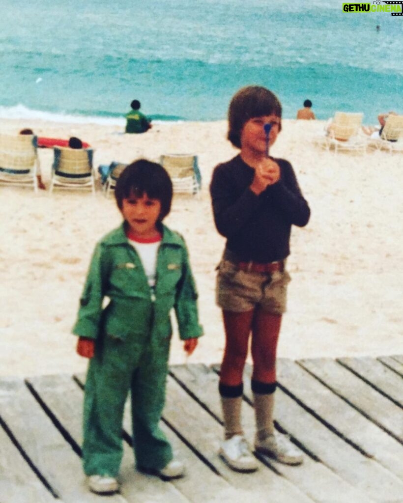 Philipp Christopher Instagram - You’re one of a kind, big brother. Didn’t know there was an #internationalsyblingday but whytf not. Actually wish I still had that awesome onesie! #internationalbigbrotherday #overall #trendygreen #brotherlove