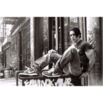 Philipp Christopher Instagram - Ich in New York, 2002 This is me after graduating college in front of my building in the East Village. Me and Skye used to go out and take pictures of the city and sometimes each other. It was one of the most creative times and I miss the old New York and also you my friend. @desertkhaat #newyork #newyorkphotography #analogphotography #nikon #agfa #illford #oldfilm #newyorkcity #lifeinnewyork #nofilter #blackandwhitephotography Photo Credit by @philipp.christopher New York, New York