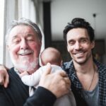 Philipp Christopher Instagram - I was blessed with the most giving father. Thanks, dad, for being who you are. #threegenerations #fathersday #family #meinvaterderheld #vatertag #grandad #happyfathersday photo by @inesmeierfotografie 😘