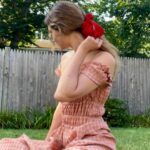 Phoebe Tonkin Instagram – Feeling like a summer flower in this @altuzarra Lily Dress from @amazonluxurystores 🌷#amazonluxurystores #ad