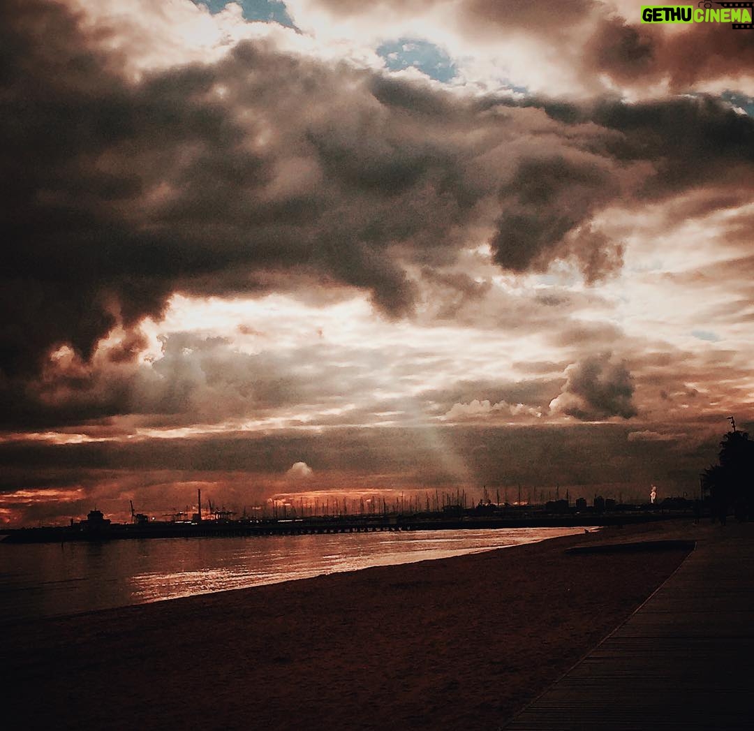 Phoenix Raei - 207 Likes - St kilda beach!! The sky opened and god spoke; believe it or not this isn't a painting from the renaissance #godisgood #melbournelife