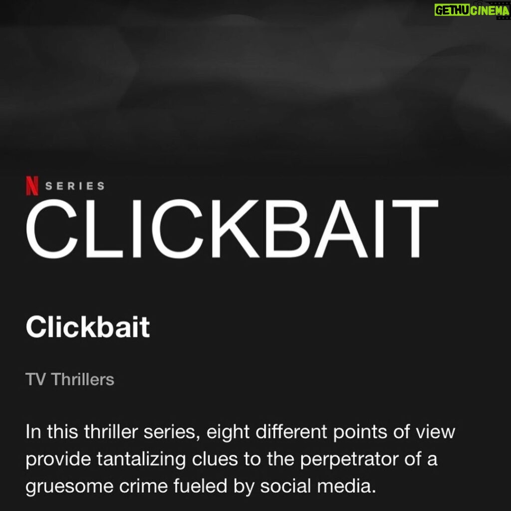 Phoenix Raei Instagram - A huge congratulations to the team at Clickbait. Yesterday we wrapped a great shoot. Thanks to everyone especially @netflix @clickbaitonnetflix , Heyday Films, @tonyayres and all of the cast crew and producers for letting us play. See you 2021