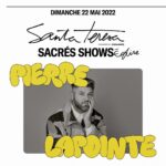 Pierre Lapointe Instagram - C’est demain!!!!! 😃😃😃 @santateresafest 💛💛💛 @sofianepamart @spectramusique