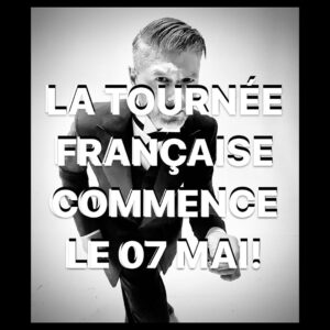 Pierre Lapointe Instagram - Le 07 mai commence la tournée française! Toutes les dates sont dans ma bio!!! 
@uni_tprod @spectramusique