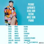 Pierre Lapointe Instagram - Les dates Européennes approchent!!! 😃 @uni_tprod @spectramusique @olympiahall