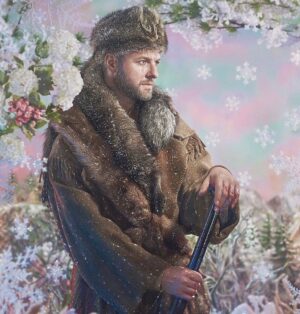 Pierre Lapointe Instagram - @pierreetgilles_gilles 🤍💙 @pierre_pierreetgilles c'est quand même fou d'avoir eu la chance d'être immortalisé par ces deux artistes fabuleux.... un honneur... vraiment