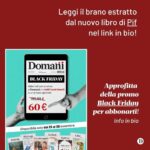 Pif Instagram - “Nel giro di pochi minuti, ero seduto a un tavolo a compilare un modulo di riservatezza, in una stanza riunioni degli uffici dove si stava sviluppando l’app, in qualità di nuovo volontario per testare questa rivoluzionaria tecnologia che avrebbe abbassato in maniera significativa il numero dei divorzi. Erano convinti che i sociologi avrebbero parlato di un “prima” e un “dopo” l’introduzione di questa app. Gli unici che potevano avere qualcosa da ridire sarebbero stati gli avvocati divorzisti, sulla carta avrebbero perso molti clienti. Sarebbero state evitate gravi rotture familiari, traumi ai figli. Ci sarebbero stati meno litigi e quindi meno urla nei condomini. La lista delle cose positive esaltava Gianfranco: «Ti immagini una società formata da coppie che prima di intraprendere una relazione hanno la certezza di essere fatti l’uno per l’altra? Come sarà il mondo visto da questa prospettiva?». Era in estasi. Io non avevo una risposta degna della sua eccitazione. «Eh, non lo so,» dissi, «sarà meraviglioso... inebriante». «Ma non riesci a trovare una citazione al riguardo?». Cercai di sfogliare velocemente i miei file mentali sull’amore e recitai la prima che mi venne in mente: «Sai che sei innamorato quando non vuoi addormentarti perché la realtà è migliore dei tuoi sogni». «La realtà è migliore dei tuoi sogni! Bellissima!» Gianfranco era così preso dalla sua creatura che qualsiasi citazione sarebbe stata perfetta. «Ma come si chiama questa meraviglia di app?» chiesi. «Al momento il nome provvisorio è Mys App». «Per cosa sta Mys?». «Match your soulmate. Incontra l’anima gemella»". 📍Arturo è alla ricerca delle sette anime gemelle scelte per lui da un nuovo algoritmo. Ma esiste davvero l’anima gemella? Ed è una sola oppure sono tante? L’amore è una formula matematica? 👉 Leggi nel link in bio l’estratto di “La disperata ricerca d’amore di un povero idiota”, il nuovo libro di @pif_iltestimone (@feltrinelli_editore). 🔴 E approfitta della promozione #BlackFriday per abbonarti a un prezzo irripetibile! Tutte le info in bio.