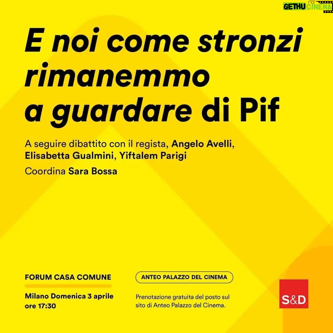 Pif - 1.6K Likes - Domani a Milano, in due posti diversi...