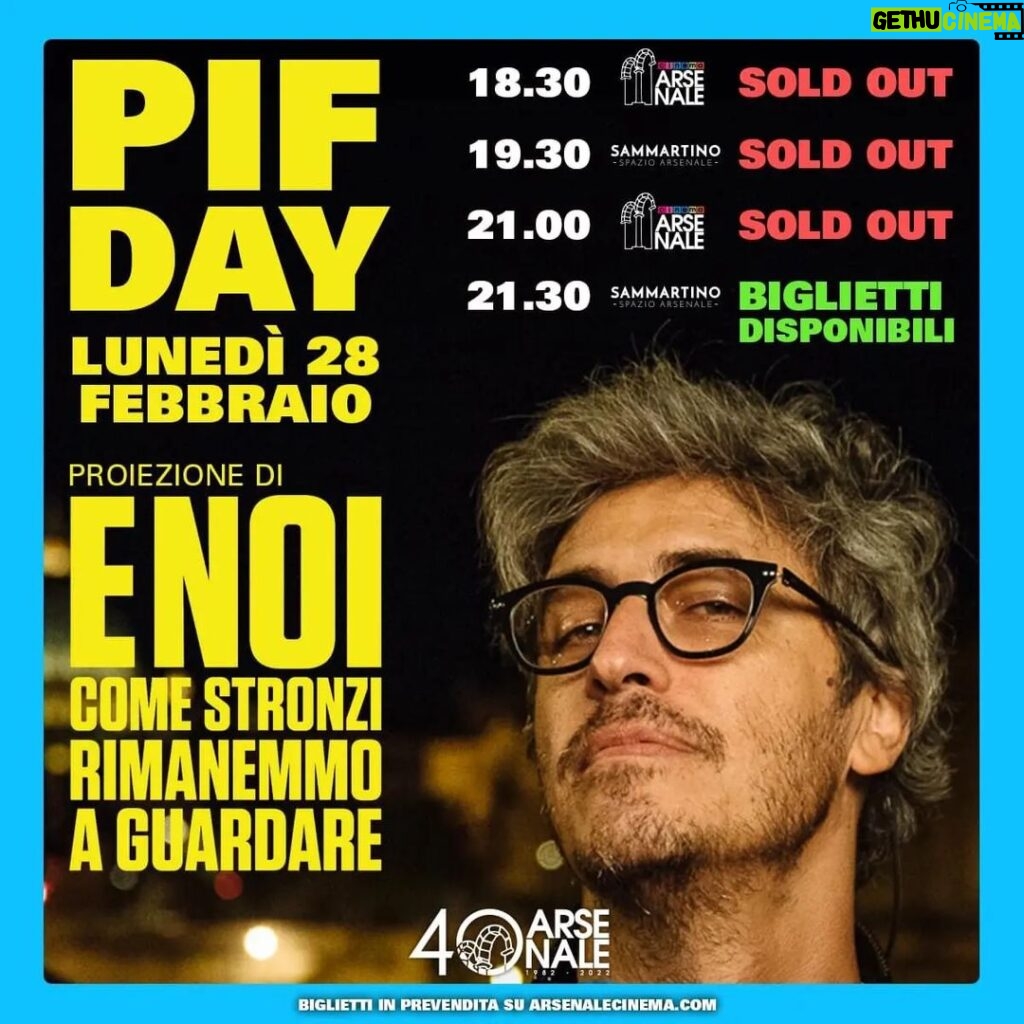 Pif Instagram - Questa sera a Pisa!