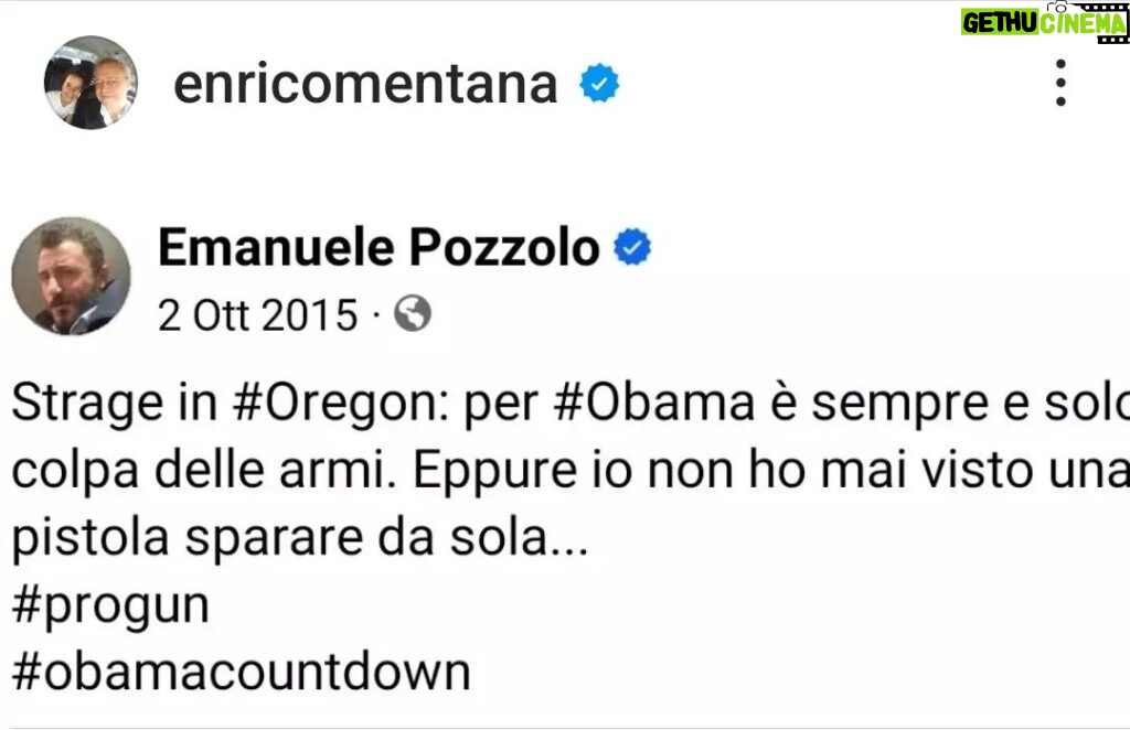 Pif Instagram - Gli "Emanuele Pozzolo" sono stati la fortuna dei vari Monicelli, Scola, Risi, Gassman, Tognazzi, Sordi. Hanno contribuito a fare grande la commedia all'italiana. Il problema è quando fanno politica.