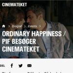 Pif Instagram - Domani sarò a Copenhagen a presentare "E noi come stronzi rimanemmo a guardare", alle 18:45, e in serata "Momenti di trascurabile felicità", alle 21:45. Sempre al Cinemateket, davanti al "Giardino del Re". Non credo, però, che il Re venga.