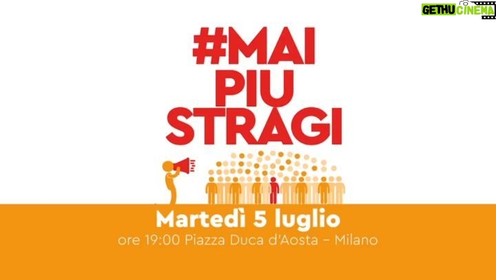 Pif Instagram - Ribadisco: questa sera a Milano! #maipiustragi #iostocongratteri #stopndrangheta #maipiusoli