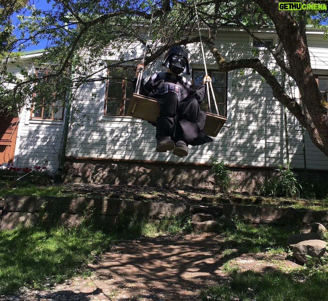 Pihla Viitala Instagram - My neighbour @darthvader