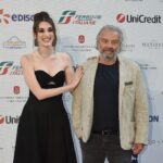 Pilar Fogliati Instagram - Che sogno! Grazie ♥️ @globodoro @emporioarmani @stellagiannetti @crivelliofficial @fulviatellone ♥️ @andreasmercante @edoardoa credit @globodoro
