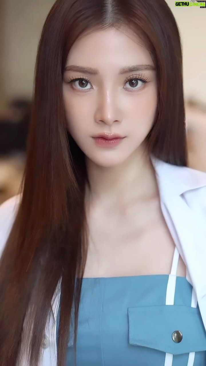 Pimchanok Luevisadpaibul Instagram - 💙💙 หลิว #beautynewbie #หัวใจไม่มีปลอม