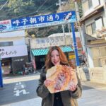 Pimchanok Luevisadpaibul Instagram - 🐙🦞🐟🪼😋 #ทริปมีลำโพงมั๊ย 呼子朝市～yobuko morning market～