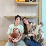 Pimchanok Luevisadpaibul Instagram - ง้องแง้งกับเงอะงะ ทอมกับเจอรี่ ขำกลิ้งลิงกับหมา 🤪🤪@marchutavuth