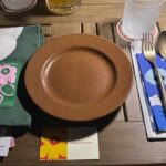 Pimdao Panichsamai Instagram - Unikko 60th Anniversary Marimekko Exclusive Dinner Ps. Well done my sis @jjccc80 🩵🤍💙🌟🌷💘 #marimekko #marimekkothailand Horsamut ร้านอาหารทะเล
