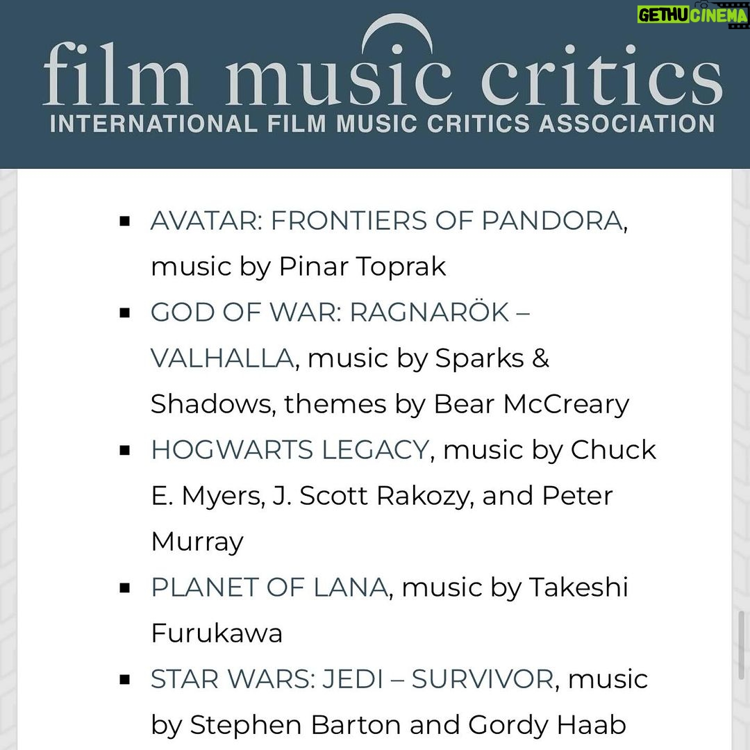 Pinar Toprak Instagram - Wow, thank you so much to the @filmmusiccritics for this honor and big congrats to the other nominees! 🎉 🎶