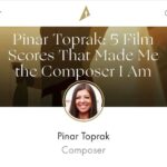 Pinar Toprak Instagram - I loved talking to @theacademy about 5 film scores that made me the composer I am. Having never missed an Oscar ceremony since I was six, it was such an honor conducting @billieeilish’s performance during the 94th Oscars and I’m so proud to be part of the Academy family. Link to full article in my bio! 💕