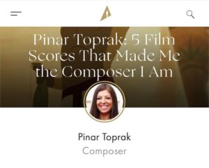 Pinar Toprak Instagram - I loved talking to @theacademy about 5 film scores that made me the composer I am. Having never missed an Oscar ceremony since I was six, it was such an honor conducting @billieeilish’s performance during the 94th Oscars and I’m so proud to be part of the Academy family. Link to full article in my bio! 💕