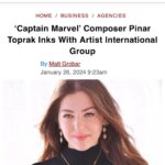 Pinar Toprak Instagram – Very excited for this expansion to my team. Looking forward to an exciting year ahead!
📸 @sandrinegomezphotography