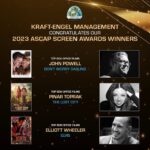 Pinar Toprak Instagram – Such an honor. Thank you ASCAP!
