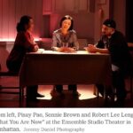 Pisay Pao Instagram - A not-so-little bird (@mrpaulmarchand) told me our little show made it into the New York F***kin’ Times!!!😳🤪🥳 But honestly I can’t get over the gorgeous bouquet he sent me on opening night. 😧😭🥰 #lucklady #newyorktimes #offbroadway 🙏🏽❤️