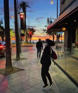 Pisay Pao Instagram - Me. Excited because a few days ago I was witnessing the most magical surreal sunset I’ve ever seen in my life. 

Thanks for the moment & the reminder @mrpaulmarchand 🥰😘🙏🏽