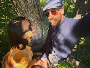Pisay Pao Instagram - Running, Jumping, Climbing Trees, and  Making Faces with @mrpaulmarchand. 
#hudsonvalley #autumnvibes🍁 #thecatskillsarealive ❤️🧡💛💚