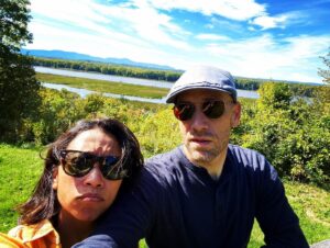 Pisay Pao Instagram - Running, Jumping, Climbing Trees, and  Making Faces with @mrpaulmarchand. 
#hudsonvalley #autumnvibes🍁 #thecatskillsarealive ❤️🧡💛💚