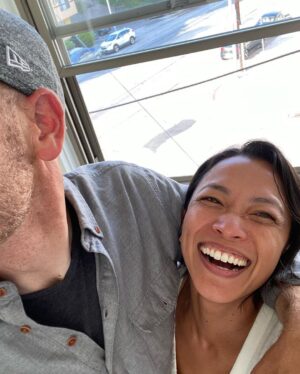 Pisay Pao Instagram - Congrats 🎉 on your new office space @mrpaulmarchand ❤️
Even though I don’t love how much taller it makes you look than me 🤔…. 
I do love ALL the wall art going up 😍😍😍
#jaco #the50yearargument #goodhair 
AND I can’t wait for the new ones to arrive #nothinglastsforever #missamericana #selenamymindandme 
I’m so happy. You so talented. 🥰👨🏼‍🎨🥰