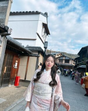 Pitchatorn Santinatornkul Instagram - 🩷🩷🩷 #kyoto before 2024 🌈