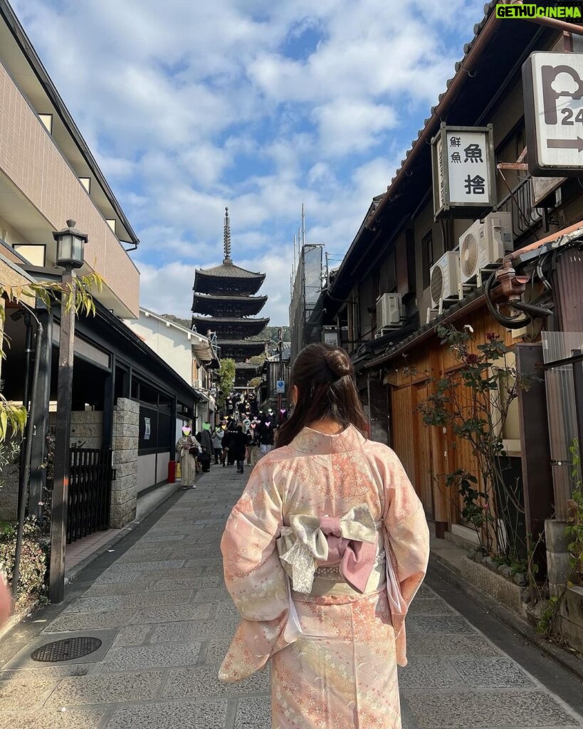 Pitchatorn Santinatornkul Instagram - 🩷🩷🩷 #kyoto before 2024 🌈 Kyoto