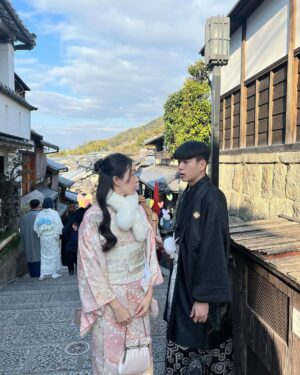 Pitchatorn Santinatornkul Instagram - 🩷🩷🩷 #kyoto before 2024 🌈
