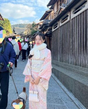Pitchatorn Santinatornkul Instagram - 🩷🩷🩷 #kyoto before 2024 🌈
