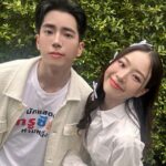 Pitchatorn Santinatornkul Instagram - ฝากติดตามกันด้วยนะคะ 😘🩷🙈 #บวงสรวงซีรีส์พิทรูซีเจ2023 True CJ Creations