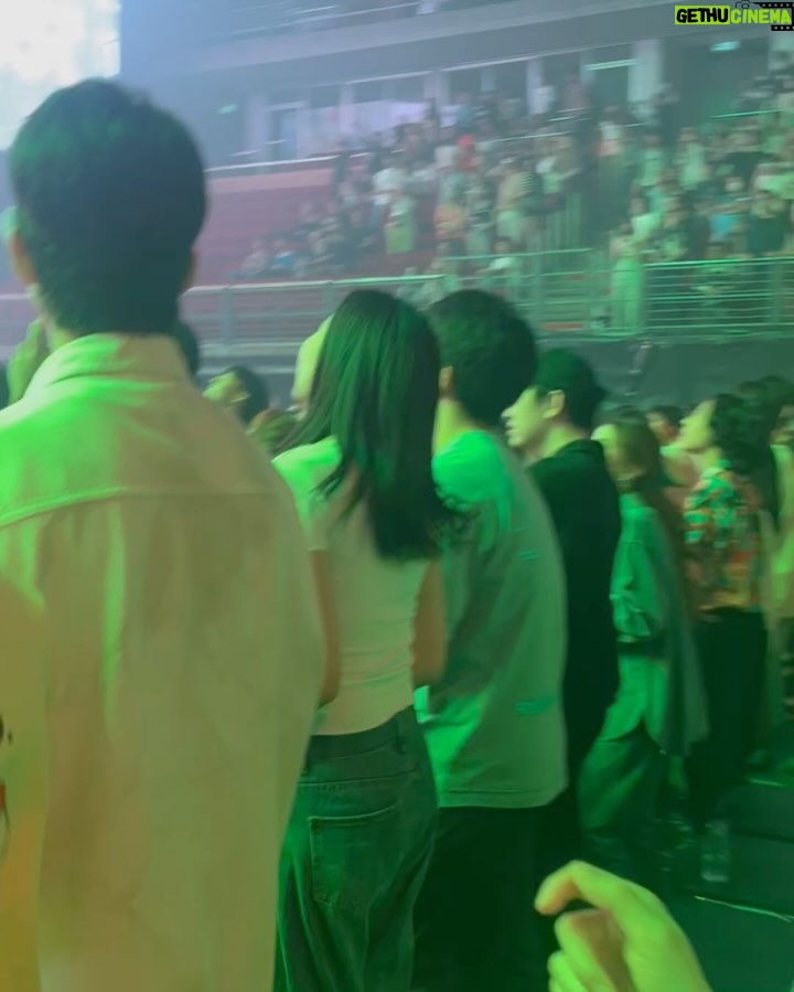 Pitchatorn Santinatornkul Instagram - 🤍💗💛💚💙💜❤️ IMPACT Arena, Exhibition and Convention Center