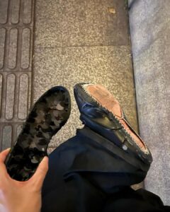 Pitchatorn Santinatornkul Instagram - officially say goodbye to my shoes 💃🏼💃🏼🥹