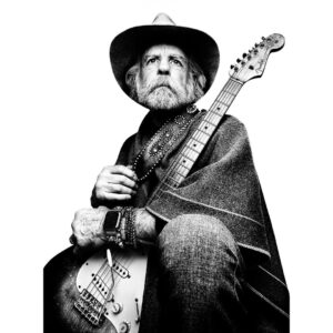 Platon Instagram - bobby weir. “Bobby Weir walked into my New York studio with an entourage - a crew who were clearly protective yet, everybody knew something special was about to happen. The atmosphere was respectful and charged. The man looked like a wizard - a thick, hand-knitted cloak draped over his shoulders, a worn leather cowboy hat topped waves of pure white hair, his snow beard was biblical, his eyes were on fire. This is a mystical man. The dialogue started immediately with a warm handshake, ‘I’m Bobby Weir, I play music and I tell stories.’ He continued, ‘it's all about story telling - any artist is first and foremost a storyteller - it's an urge that we artists have - it's my escape - I get to step aside, I get to be somebody else and that somebody else is - ALL OF US. IT’S A SHARED EXPERIENCE.’ I asked Bobby about current divisions in our society and after a long, searching pause he spoke, ‘when people fall into the music all their tribal considerations fall away and their rooted humanity is what everyone shares. For instance, when Hank Williams sings about loneliness it's totally universal.’ Bobby then quotes with the respect of history - ‘THE SILENCE OF A FALLING STAR LIGHTS UP A PURPLE SKY, AND AS I WONDER WHERE YOU ARE, I’M SO LONELY I COULD CRY. He’s sharing some pain there but it’s something we can all feel.’ Another long pause - I’m waiting with anticipation for his thought process to resolve… then he continues, ‘that's something worth doing - to empathize with people.’ I asked Bobby about the meaning of people power, he said ‘I know we are all one. I’ve seen it - I’ve felt it. It's hard to get that across to some folks - that I am you and you are me, but it’s the truth, I know that. I guess it's difficult for a lot of people to accept the fact that you really are insignificant - and the more we come to that realization, the more we can accept the fact that we all share a common humanity.’ Bobby Weir, you are a wonderful and mystical human being, I salute you.” @gq