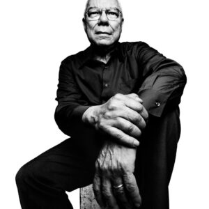 Platon Instagram - colin powell. In the tense last few days of a contentious election campaign between Barack Obama and John McCain, General Colin Powell made a historic appearance on a news program called Meet The Press. He announced that even though he was a Republican, he had decided to endorse Obama [a Democrat] for President. He said that he believed Obama would represent a more inclusive society at a time when America was deeply divided. He said he felt this way because of a photograph he had seen in a magazine. He described the picture in great detail — a grieving mother at her son’s grave in Arlington Cemetery. Her son had died fighting for America in Iraq. The mother’s name was Elsheba Khan, and she was an American-Muslim, as was her fallen son. General Colin Powell described her son as a true patriot who had made the ultimate sacrifice for his country. The magazine he referred to was The New Yorker, and I am humbled to say the portrait was mine. The mother’s grief had touched the heart of America’s first black Secretary of State, and helped inspire him to rise above political division for the sake of inclusive unity. Over the years, Colin Powell and I became friends, and I enjoyed many inspiring and uplifting conversations with him about race, religious freedom and service. He described America as a constant work in progress, and that we are all stakeholders in our communal future. He was gracious enough to appear in a Netflix documentary about my work, produced by my dear friend Scott Dadich. During our filmed photo session, the General shared his bold optimistic vision for America’s society. Colin Powell once wrote me a letter which I treasure to this day. He noted that my portrait of Elsheba Khan had shown him, in a painful way, what America is really about. General Colin Powell, you were one of our greatest statesmen and you will surely be missed. I salute you.