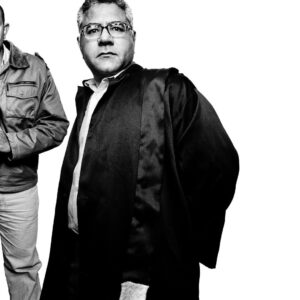 Platon Instagram - A note to my followers. It is with great joy that I can tell you my friend Gasser Abdel Razek has now been freed from an unjust incarceration in Egypt. I was proud to collaborate with my foundation The People’s Portfolio and my partners at Human Rights Watch. Together we formed a global advocacy campaign for our heroic champion’s immediate release. Today's victory means a wonderful, compassionate man is home and safe with his family. Here is a mural I made for the National Center for Civil and Human Rights in Atlanta, GA. It is an epic lineup of global human rights defenders from Myanmar, Russia and Egypt. They stand together for freedom. The inclusion of Gasser and his son brings hope and optimism to the cause. Today is a good day for truth and justice. Gasser Abdel Razek, I salute you. 
@peoplesportfolio @humanrightswatch @ctr4chr