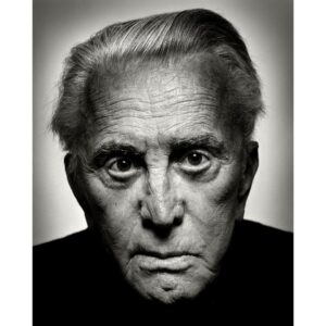 Platon Instagram - kirk douglas. “Kirk Douglas was my first portrait subject in America. I was working with John Kennedy Jr. and his magazine ‘George.’ I arrived at his mid-century modern home to set up. It was a mini Metropolitan Museum of Art. Picasso’s - Matisse's - Irving Penn portraits, this was a temple of good taste. Kirk Douglas had recently had a stroke and his mouth was a little slanted, his speech - blurred, yet the fire burned brightly in his eyes. As he sat down in front of my lens, I felt I was facing history. ‘I can’t believe I’m about to photograph the man who played Spartacus' I said. He leaned forward and replied, ‘I didn’t play Spartacus - I AM SPARTACUS!' Kirk Douglas, rest in peace.”