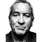 Platon Instagram - robert de niro. "Robert De Niro's father was a great artist, he had a wonderful painting studio in a SoHo loft space in Manhattan. Although the actors father passed away many years ago, De Niro kept the studio exactly as it was the day his father died. The last unfinished painting still on the canvas, the paintbrushes ready for action, open sketchbooks; It was a place of meditation. A place of truth. There is nothing so pure as an artists workplace, it reminded me of my own fathers office and art studio. I had the great privelidge to be invited by this legendary actor to do a portrait of him at this very location. The man arrived and I realized something special indeed - the fathers studio allowed us to be human. My white background covered up the environment but it all showed in De Niro's face. This was not the celebrated actor, this was the man. Robert De Niro, I salute you.”