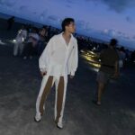 PoLin Tung Instagram - 這舞台能有多浪漫就有多浪漫 在沙灘和星空下歌頌著有意義的歌 謝謝台東最美星空邀請我 真是幸福 🧸 @starrytaitung_ 金樽陸連島沙灘