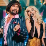 Polina Gagarina Instagram - CIAO RAGAZZI❤️ Gaga Rini и Vasco Vaculecci @bastaakanoggano будут ждать вас 1 января в 22:30 на @1tv🎄Amare Tutti 💋💋💋 #полинагагарина #гагаринапоехали